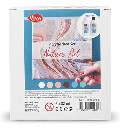 Viva Decor Acrylverfset Nature Art 6x82ml