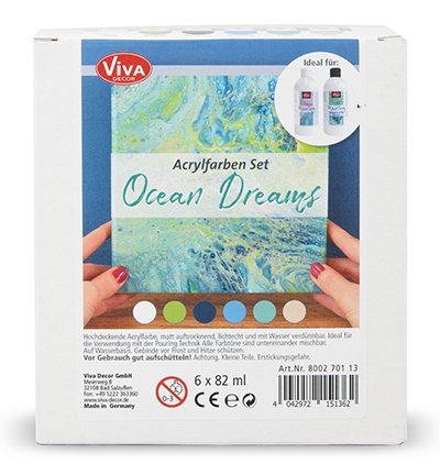 Viva Decor Acrylverfset Ocean Dreams 6x82ml