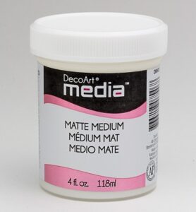Decoart Media Matte Medium Clear 118ml