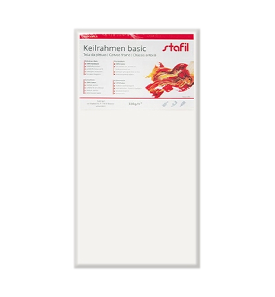 Schildersdoek, 20x50cm, 1,7cm, 380 Gr/m2