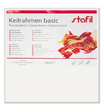 Schildersdoek, 40x40cm, 1,7cm, 380 Gr/m2