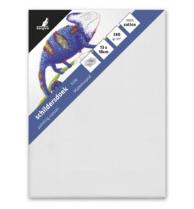 Schildersdoek Kangaro 13x18cm 380grams 100% Katoen 3 Lagen Gesso