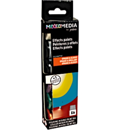 Pebeo Set Ceramic Mixed Media, 6x20ml