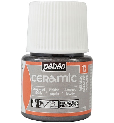 Pebeo Ceramic Metallic 45ml