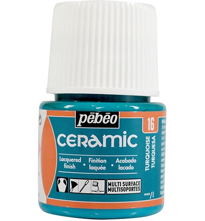 Pebeo Ceramic Turquoise 45ml