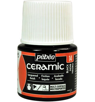 Pebeo Ceramic Black 45ml