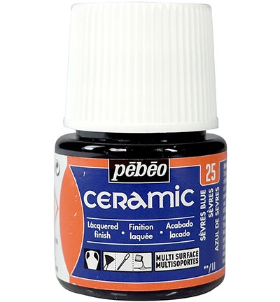 Pebeo Ceramic Sevres Bleu 45ml