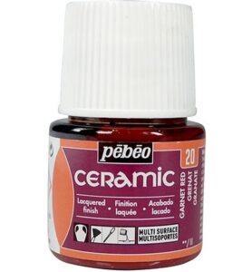 Pebeo Ceramic Garnet 45ml