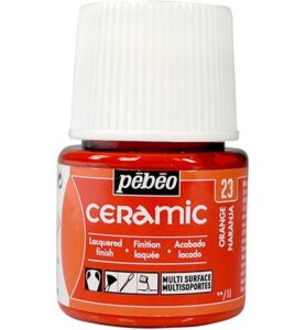 Pebeo Ceramic Orange 45ml