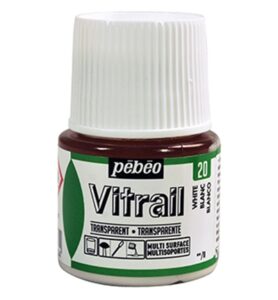 Pebeo Vitrail Transparent White 45 Ml