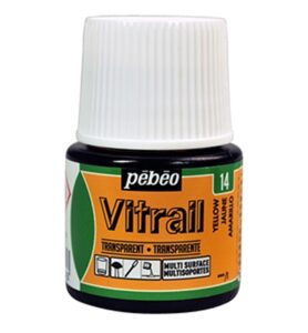 Pebeo Vitrail Transparent Yellow 45 Ml