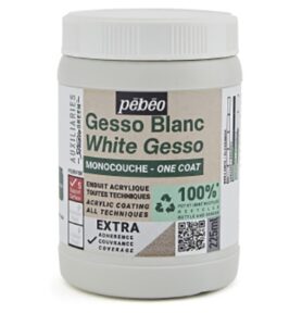 Pebeo One Coat White Gesso, Studio Green 225 Ml