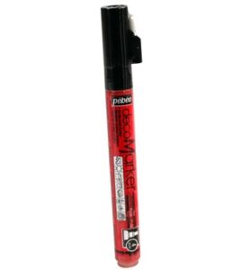 Pebeo Acrylic Decomarker 4 Tip Red