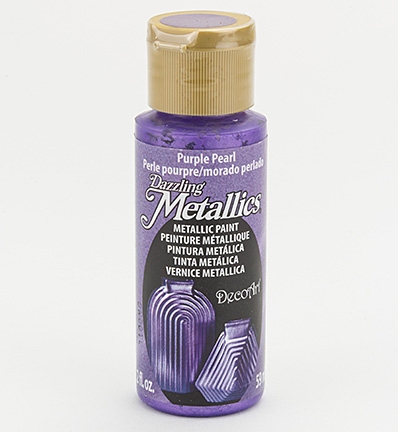 Decoart Dazzling Metallics Acrylics Purple Pearl 59ml