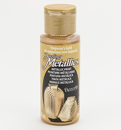 Decoart Dazzling Metallics Acrylics Emperor's Gold 59ml