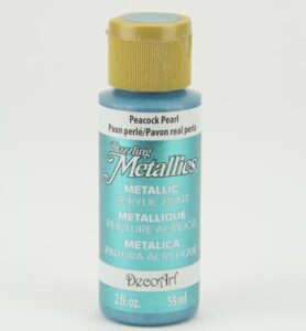Decoart Dazzling Metallics Acrylics Peacock Pearl 59ml