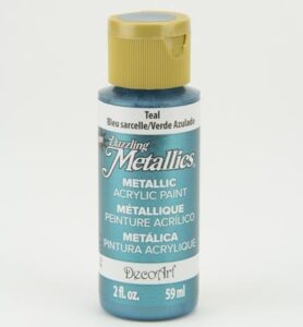 Decoart Dazzling Metallics Acrylics Teal Mint 59ml