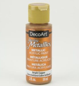 Decoart Dazzling Metallics Acrylics Bright Copper 59ml
