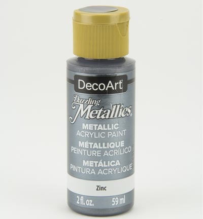 Decoart Dazzling Metallics Acrylics Zinc 59ml