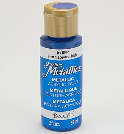 Decoart Dazzling Metallics Acrylics Ice Blue 59ml