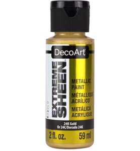 Decoart Extreme Sheen Metallic 24k Gold 59ml