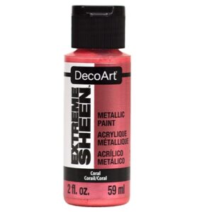 Decoart Extreme Sheen Metallic Coral 59ml