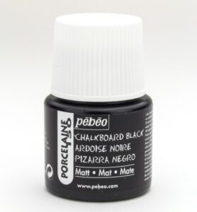 Pébéo Porcelaine 150 Chalkboard Black