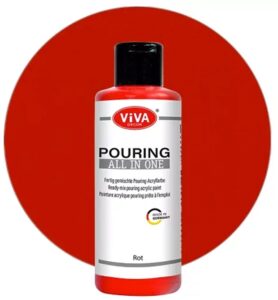 Viva Decor Pouring All In One Rood 90ml