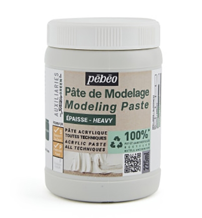 Pebeo Heavy Modeling Paste, Studio Green 225ml