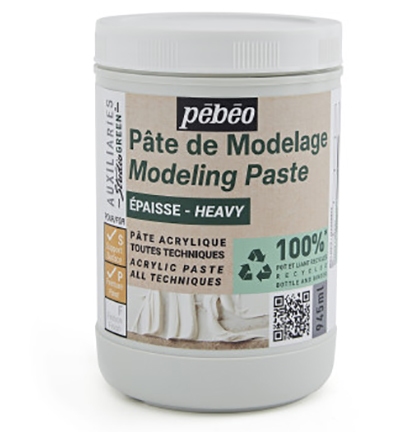 Pebeo Heavy Modeling Paste, Studio Green 945ml