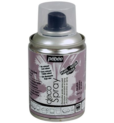 Pebeo Acrylic Decospray Silver