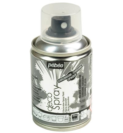 Pebeo Acrylic Decospray Silver Chromium