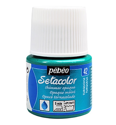 Setacolor Opaque Turquoise Shimmer