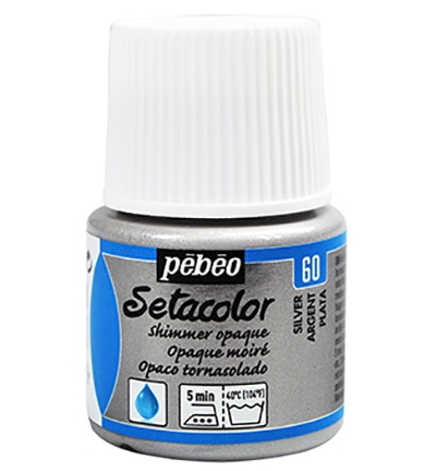 Setacolor Opaque Silver Shimmer