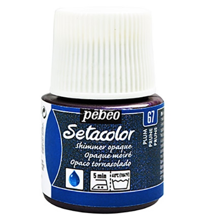 Setacolor Opaque Plum Shimmer