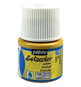 Setacolor Light Fabrics Glitter Gold