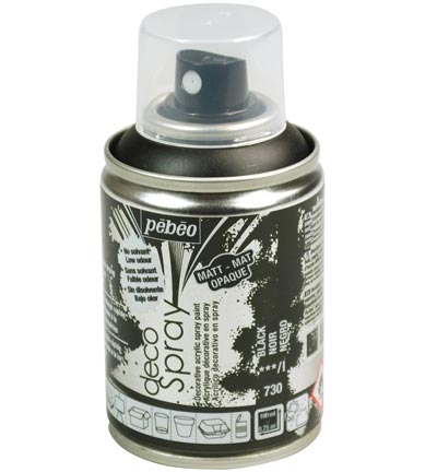 Pebeo Acrylic Decospray Black