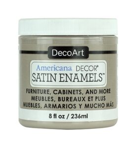 Americana Decor Satin Enamels Grey Taupe 236ml