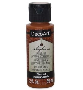 Decoart Stylin Leather Paint Chestnut 59 Ml