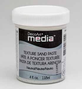Decoart Media Texture Sand Paste (white)