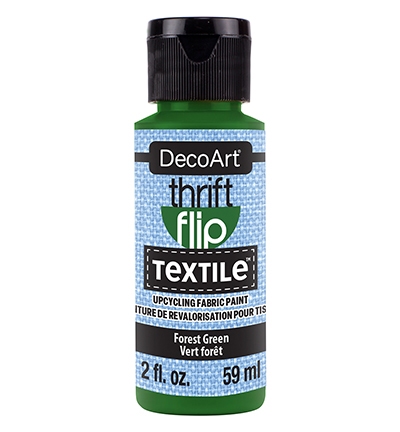 Decoart Thrift Flip Textile Forest Green 59ml