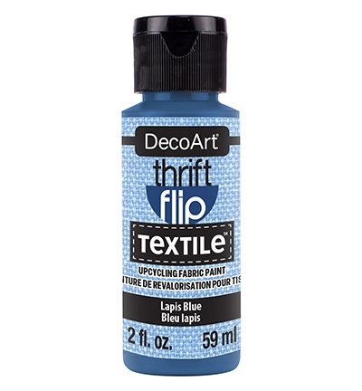 Decoart Thrift Flip Textile Lapis Blue 59ml