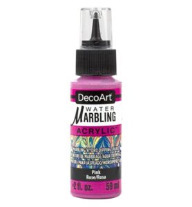 Decoart Water Marbling Paint Pink 59ml
