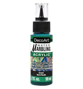 Decoart Water Marbling Paint Green 59ml