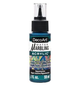 Decoart Water Marbling Paint Aquamarine 59ml