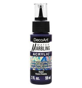 Decoart Water Marbling Paint Violet 59ml