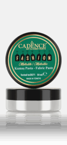 Cadence Fashion Textiel Metallic Relief Pasta Parelmoer