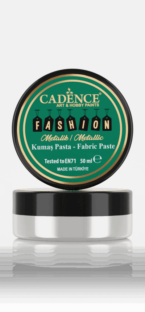 Cadence Fashion Textiel Metallic Relief Pasta Parelmoer