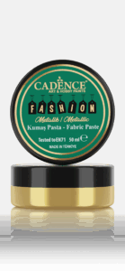 Cadence Fashion Textiel Metallic Relief Pasta Goud