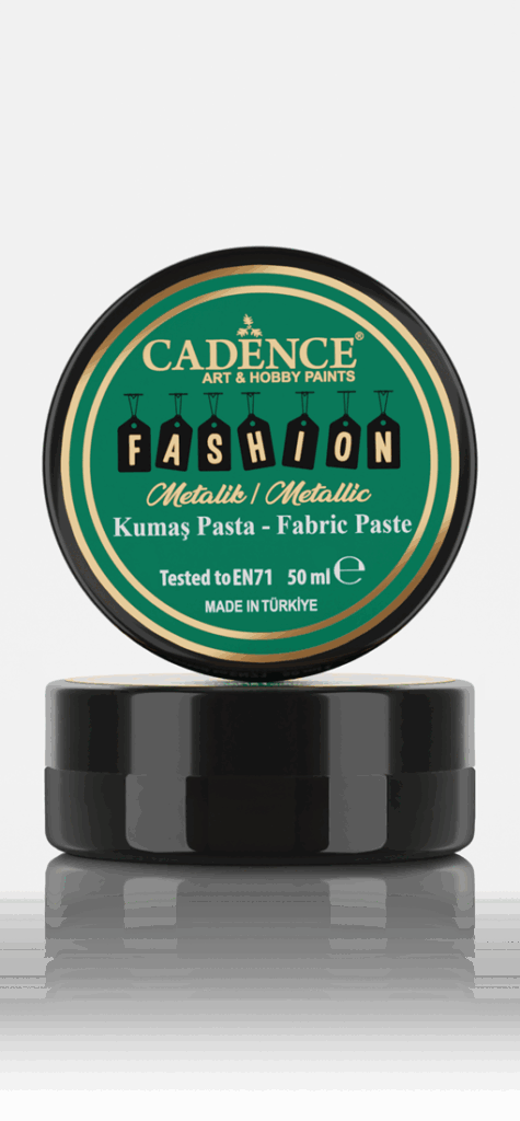 Cadence Fashion Textiel Metallic Relief Pasta Zwart
